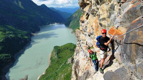 Klettersteig Stauseen