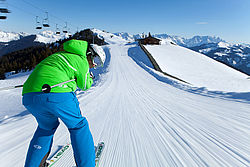 Skifahren auf der Schmitten